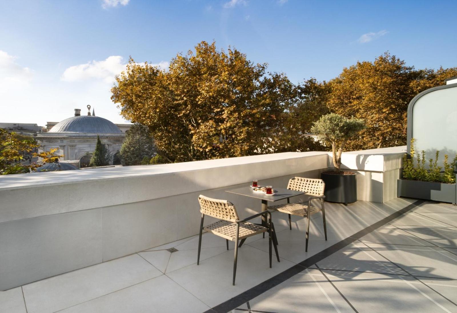 Bentley Hotel Old City-Special Class Provincia di Provincia di Istanbul Esterno foto Roof terrace