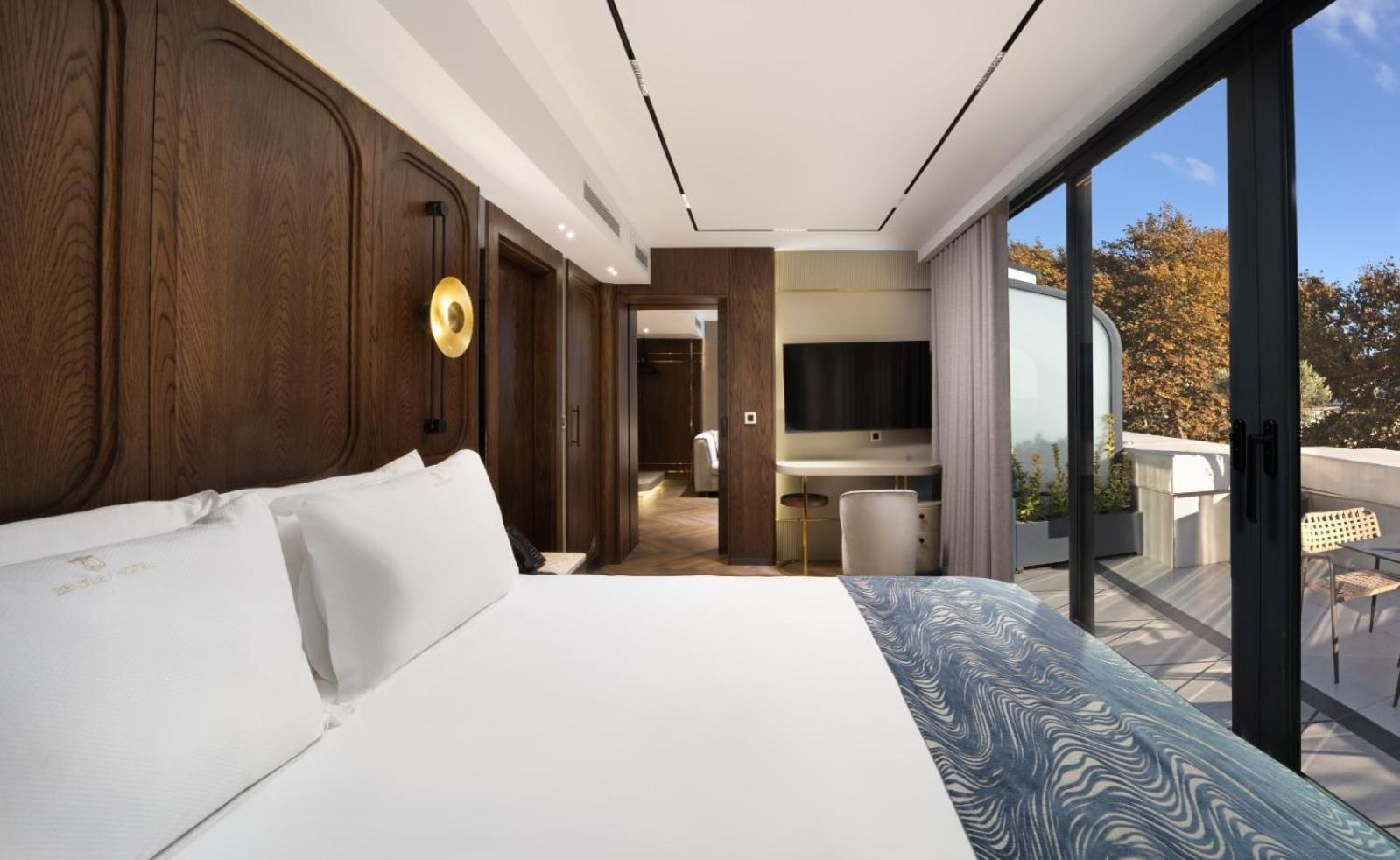 Bentley Hotel Old City-Special Class Provincia di Provincia di Istanbul Esterno foto A room at the hotel